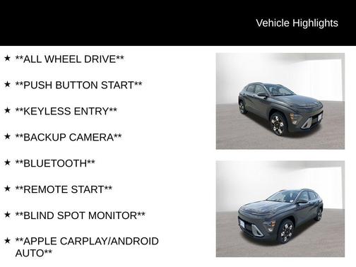 2025 Hyundai KONA SEL