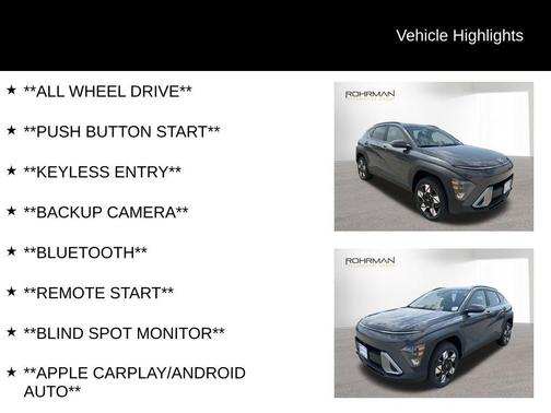 2025 Hyundai KONA SEL