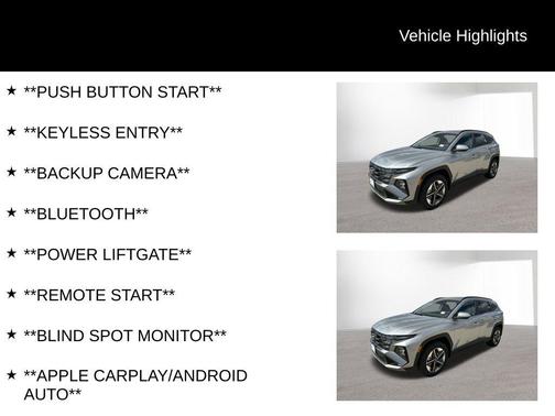 2025 Hyundai TUCSON SEL