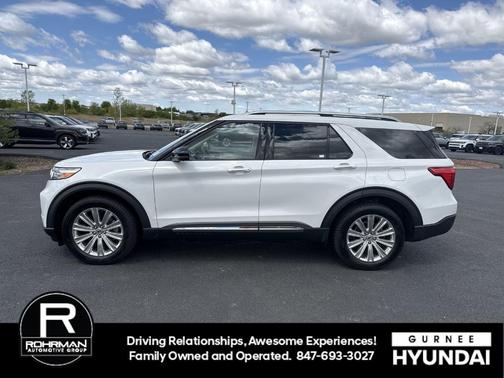 Star White 2021 Ford Explorer Limited