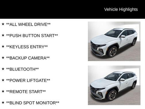 2025 Hyundai TUCSON SEL