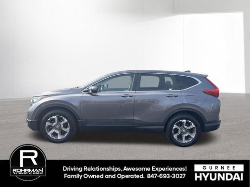 Modern Steel Metallic 2018 Honda CR-V EX-L