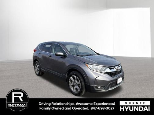 Modern Steel Metallic 2018 Honda CR-V EX-L