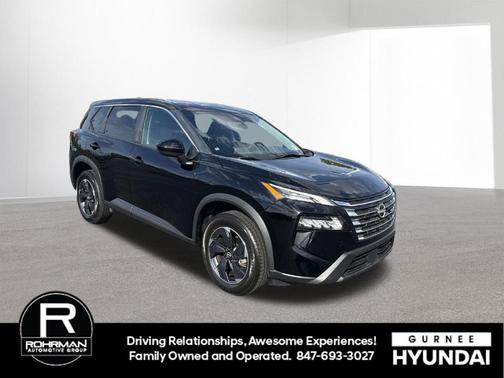 Super Black 2024 Nissan Rogue SV