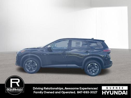 Super Black 2024 Nissan Rogue SV