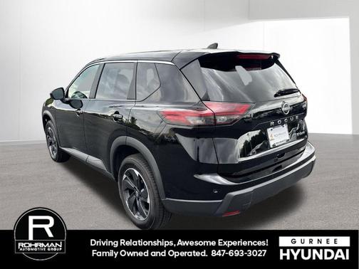 Super Black 2024 Nissan Rogue SV