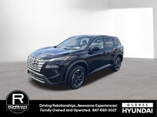 Super Black 2024 Nissan Rogue SV