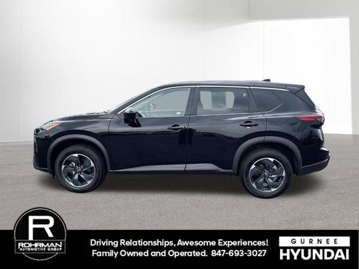 Super Black 2024 Nissan Rogue SV