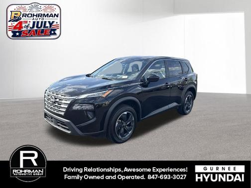 Super Black 2024 Nissan Rogue SV