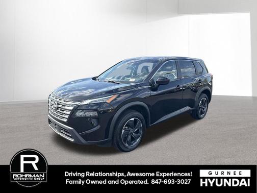 Super Black 2024 Nissan Rogue SV