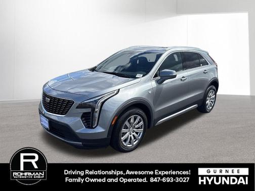 Silver Metallic 2023 Cadillac XT4 Premium Luxury