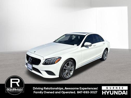 Polar White 2019 Mercedes-Benz C-Class C 300