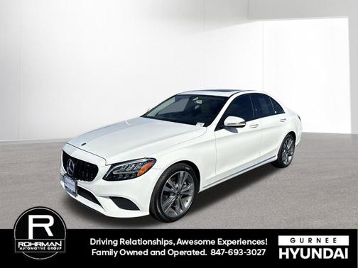 Polar White 2019 Mercedes-Benz C-Class C 300