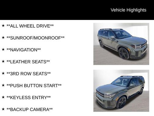 2025 Hyundai SANTA FE HEV Calligraphy