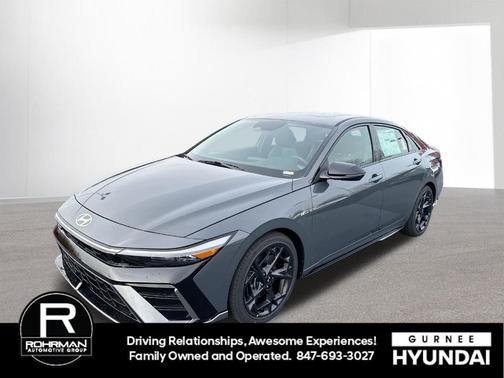 Gray 2026 Hyundai ELANTRA N Line