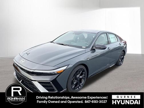 Gray 2026 Hyundai ELANTRA N Line
