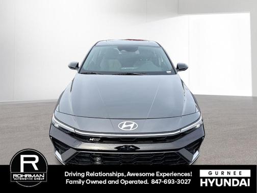 Gray 2026 Hyundai ELANTRA N Line