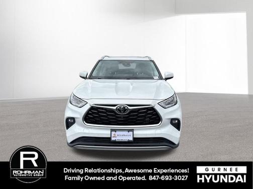 Wind Chill Pearl 2022 Toyota Highlander Platinum