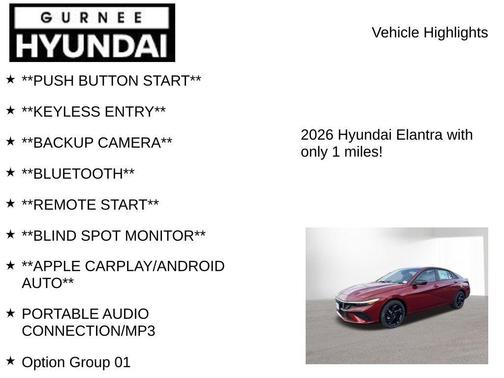 2026 Hyundai ELANTRA SEL Sport