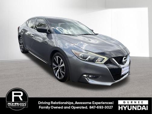 Gun Metallic 2016 Nissan Maxima 3.5 S