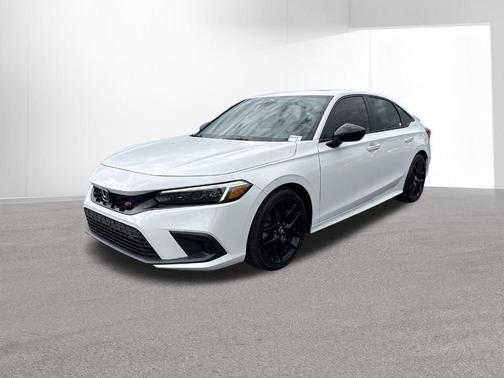 Platinum White Pearl 2022 Honda Civic Si Base