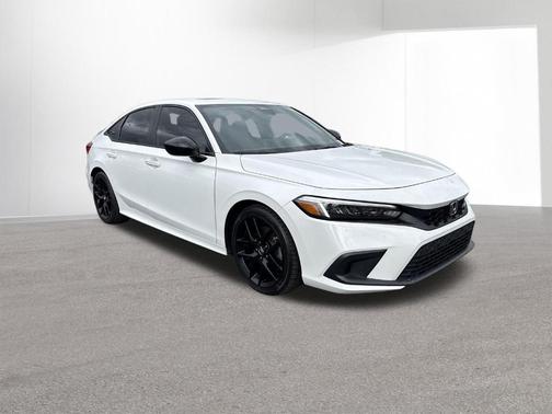 Platinum White Pearl 2022 Honda Civic Si Base