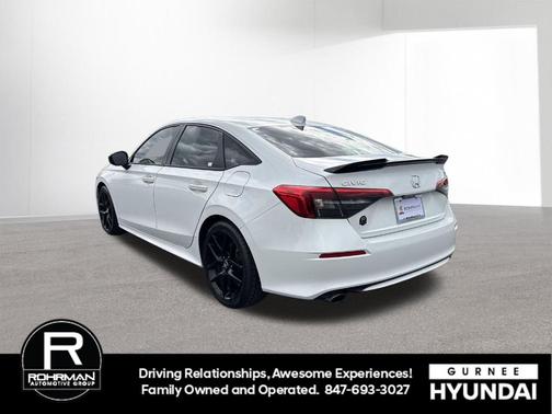 Platinum White Pearl 2022 Honda Civic Si Base