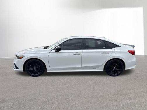 Platinum White Pearl 2022 Honda Civic Si Base