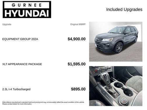 2018 Ford Explorer XLT