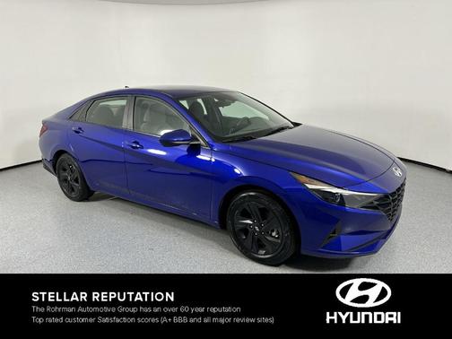 2023 Hyundai ELANTRA HEV Blue