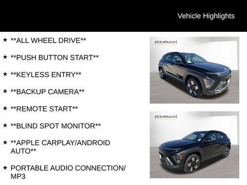 2025 Hyundai KONA SEL