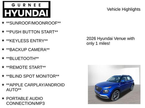 2026 Hyundai VENUE SEL