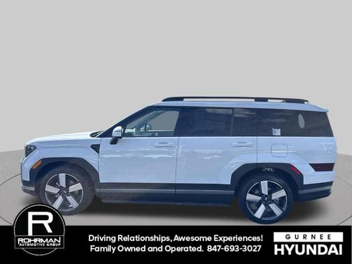 White 2026 Hyundai SANTA FE HEV Limited