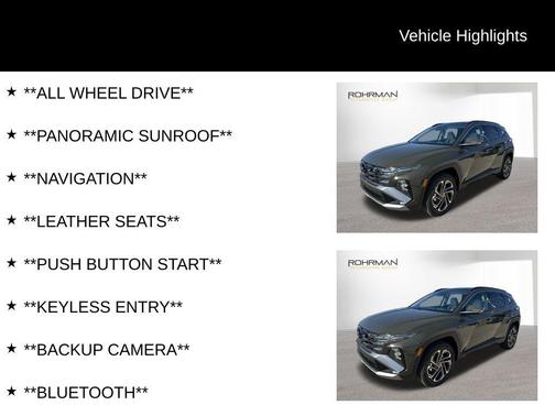 2025 Hyundai TUCSON Limited