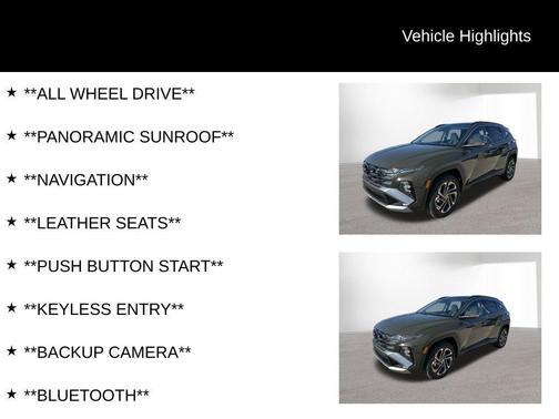 2025 Hyundai TUCSON Limited