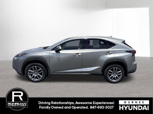 Atomic Silver 2015 Lexus NX 200t Base