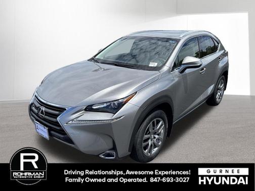 Atomic Silver 2015 Lexus NX 200t Base