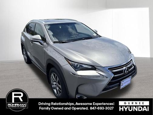 Atomic Silver 2015 Lexus NX 200t Base