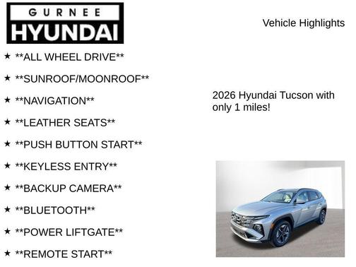 2026 Hyundai TUCSON SEL Premium