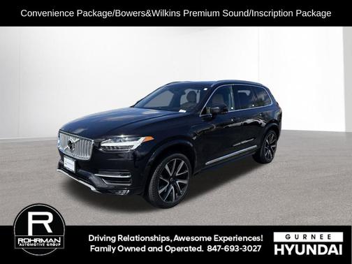 Onyx Black Metallic 2018 Volvo XC90 T6 Inscription