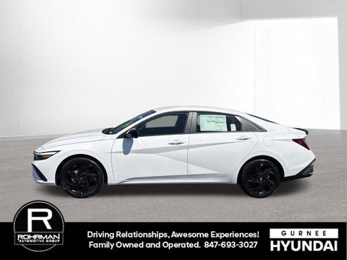 Serenity White Pearl 2026 Hyundai ELANTRA SEL Sport