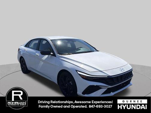 White 2026 Hyundai ELANTRA SEL Sport