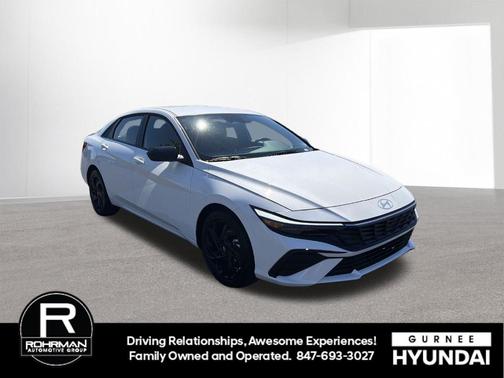 Serenity White Pearl 2026 Hyundai ELANTRA SEL Sport