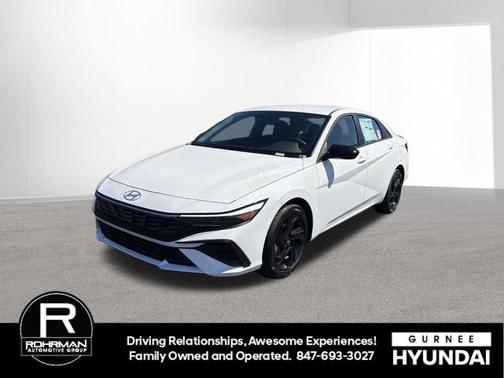 Serenity White Pearl 2026 Hyundai ELANTRA SEL Sport