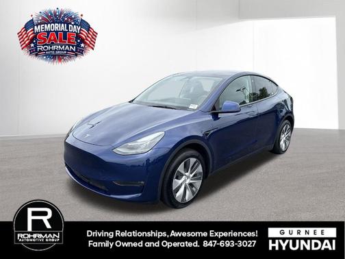 Deep Blue Metallic 2023 Tesla Model Y Long Range