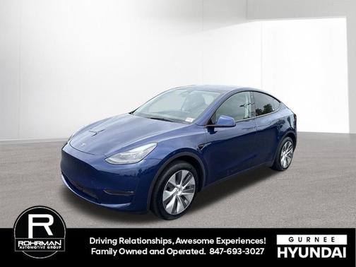Deep Blue Metallic 2023 Tesla Model Y Long Range