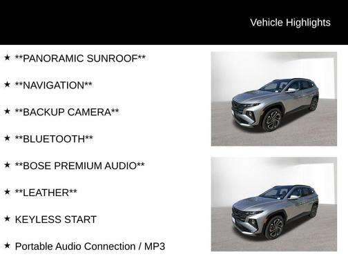 2025 Hyundai TUCSON Limited
