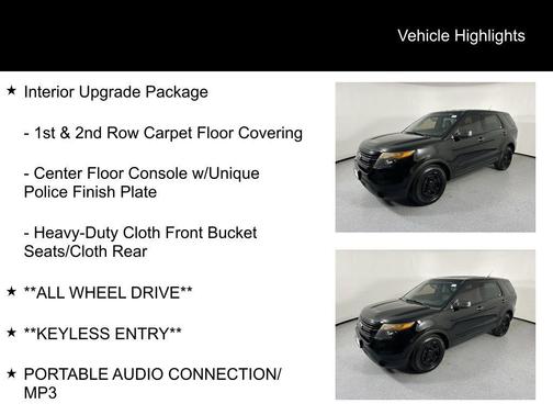 2014 Ford Utility Police Interceptor Base