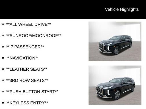 2025 Hyundai PALISADE Calligraphy