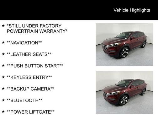 2016 Hyundai TUCSON Limited